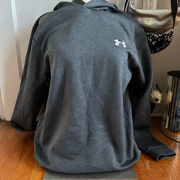 Under Armour Other - Under Armour UA Drive Midlayer Gray Golf Athletic Hoodie